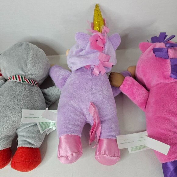 Cabbage Patch Kids Holiday Helper Penguin Fantasy Unicorns Stuffed Animal Toys 4 - Picture 11 of 16